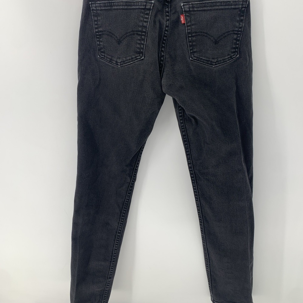 Levi's 511 Slim Fit Jeans Mens 29x32 Washed Black Denim Waterless Levis - Picture 6 of 8